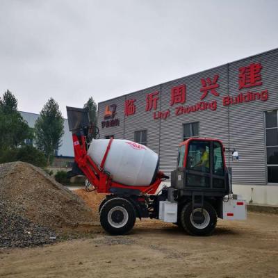 China 2CBM Automatic Construction Industry Concrete Mixer Automatic Truck for sale