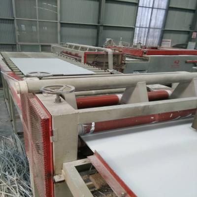 China Board Cutting China Best Small Investment Gypsum Board / Sheet / Plate Making Machine for sale