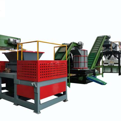 China Recycling Car Conditioner Radiator Copper And Aluminum Separation Plant for sale