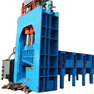 China Industrial Metal Cutting Hydraulic Mobile Used Aluminum Scrap Metal Chips Extrusion Press Shear Machine for sale