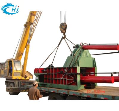 China Building Material Stores OEM 60kw Metal Scrap Baler Hydraulic Baler Press Machine for sale