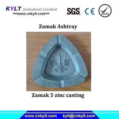 China Zamak/Zinc metal Alloy inject cast Ashtray Te koop