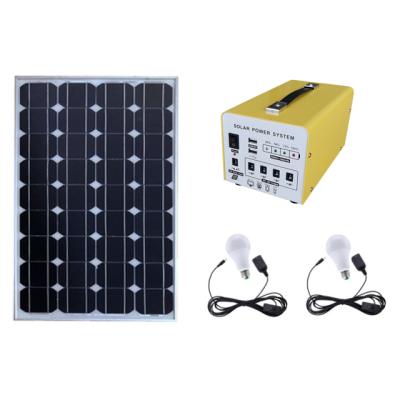 China HOME/CAMPING DC 12V 24AH 288WH Solar Generator Solar Power System Portable Generator for sale