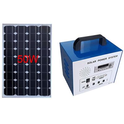 China HOME/CAMPING KIT DC 12V 17AH 204WH MP3 Solar Generator Solar Power System Portable Generator for sale