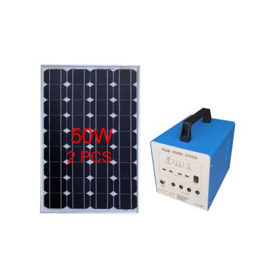 China HOME/CAMPING KIT DC 12V 40AH Solar Generator Solar Power System Portable Generator For Home Camping for sale