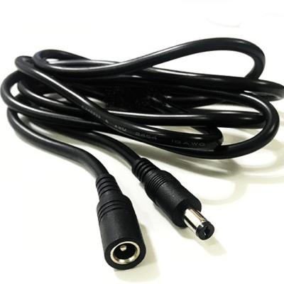 China 5M EXTEND DC CABLE WITH 5.5mm*2.1mm MALE AND FEMALE PLUG AC-A50 for sale