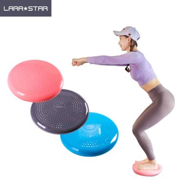 China Various Comfortable Custom Yoga Massage Cushion Pad Air Shimmy Balance Pad PVC Logo Balance Pad for sale