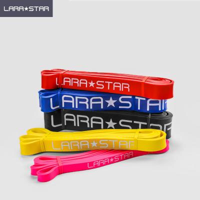 China Bodybuilding Pull Up Aid Band Fitness Strength Band Power Exercise Latex Stretch Custom Resistance Bands for sale