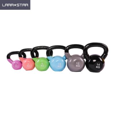 China Durable Hot Selling Fitness Train Kettle Bells Equipment Accessory Multicolor Cast Iron Kettle Bell for sale