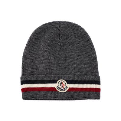 China Qingdao COMMON different color in stock 100% acrylic knit cap with embroidery logo for sale