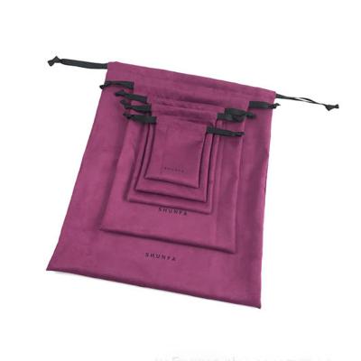 China Clean Bag / Dust Bag Packaging Luxury Dustproof Drawstring Pouch For Cleaning Luxury for sale