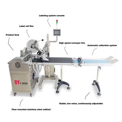 China Vacuum adsorption stainless steel body (options) for automatic plastic bags paging labeling machine inline for sale