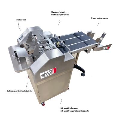 China Automatic Plastic Bag Packing Paginations Stainless Steel Large Bag Feeding Conveying High Speed ​​Separator for sale