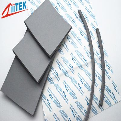 China Grey Silicone Foam Gasket for ≤5.0% Compression Permanent Deformation in Wholesal for sale