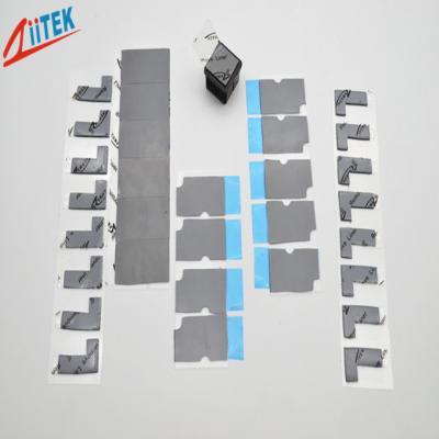 China High Performance Thermal Conductive Silicone Free Gap Filler Sheet voor LED Te koop