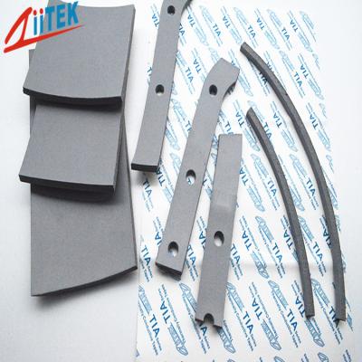 China Gray High Temp Silicone Foam Sheet Shock-Absorbing Z-Foam 800-10FC For Automotive Industry for sale