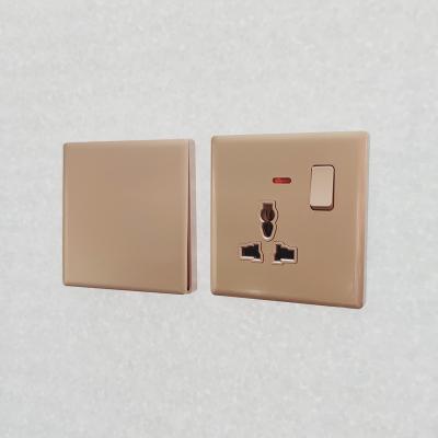 China OEM Plastic Cheap Price Factory UK Standard Electrical Wall Switch And Sockets PC 86mm for sale