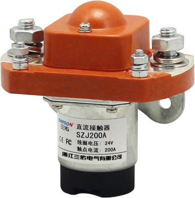 China Sayoon 200A Magnetic Contactors Contactor DC Contactor SZJ200A/MZJ-200A/ZJ200A for sale