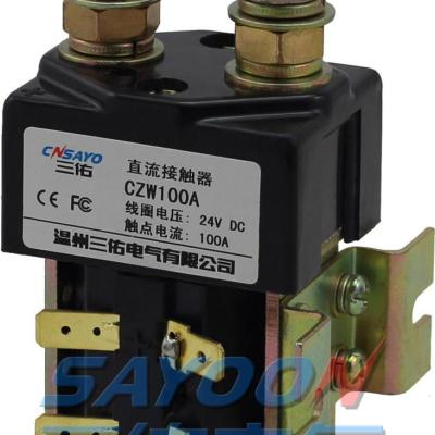 China DC magnetic contactor CZW100A CZW100A for sale