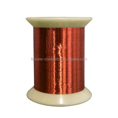 China 0.012 - 0.04mm Self Relay Bonding Ultra Fine Enameled Self Adhesive Solderable Copper Wire Performance Magnet Wire for sale