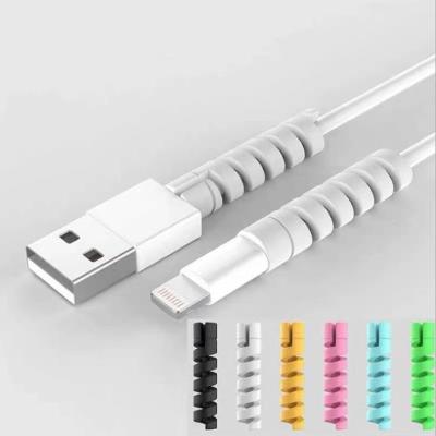 China Mobile Phone Winder Clip Charger Cable Protector For Phones Cable USB Management Cable Organizer For Mouse Earphone for sale