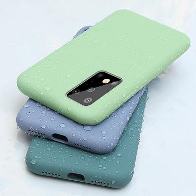 China TPU+PC For Samsung S22 Ultra Case On Galaxy S22 Plus s22 S 22 s22plus A51 A71 A51 A71 A 51 Soft Liquid Silicone Shockproof Cover for sale