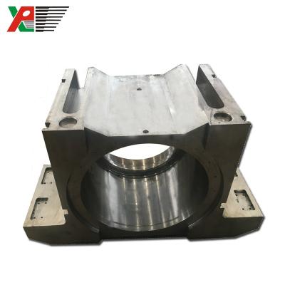 China Factory Cement Workshop Trunnion Rolling Ball Mill Axletree Casting Block Bearing for sale