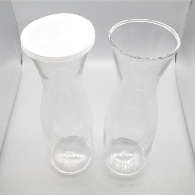 China Food Grade Recyclable High Quality Plastic Wine Pitcher With Lid for sale