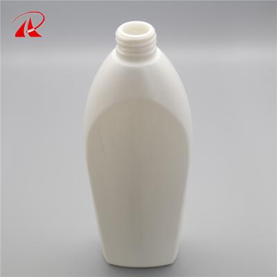 China 100ml 300ml 500ml Recyclable Custom Logo HDPE Cosmetic Packaging Plastic Shampoo Bottles With Press Lotion Pump Cap for sale