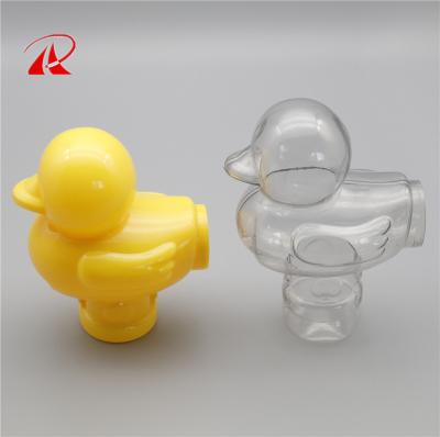 China Eco - Friendly Recyclable Cute Portable Mini Duckling Shaped Plastic Wash Bottle for sale