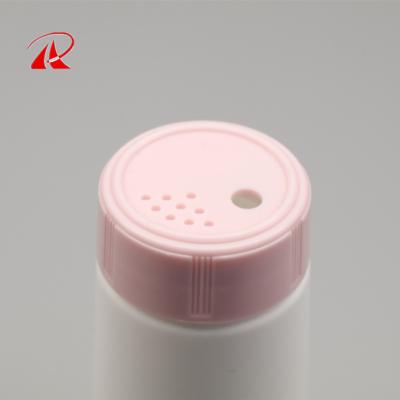 China Household Products 550ml HDPE Plastic Bottles With Lid, Small Cylinder Spice Shaker Bottle, Cold Salt Cooking Powder Container Factory China for sale