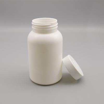 China 100ml Solid Plastic Medicine Bottle For Medicine Capsule With Aluminum Foil Lining for sale