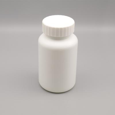 China Nature Recyclable White HDPE 3 Ounce Plastic Pill Bottles With Child Proof Cap for sale