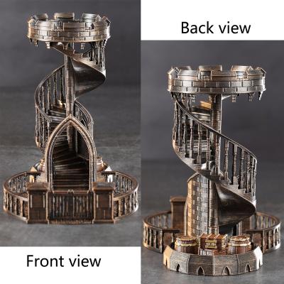 China Dungeons and Dragons RPG Fashionable High Quality D&D Tower Dice Tower for Rolling Dice for sale