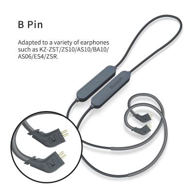 China For Earphone KZ HD Upgrade Wire APTX Sports Wireless Headset High Quality Long Life Upgrade Audio Cable for sale