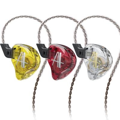 China In-Ear CCA CA2 1Dynamic Bass Earbuds High Fidelity Sport Noise Canceling In Ear Monitor Earbuds Headset 3.5mm 2PIN for sale