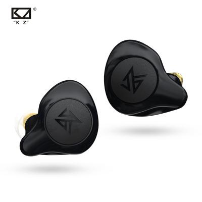 China In-ear KZ S2 1DD+1BA Hi-Fi Hyrbid TWS BT 5.0 in ear monitors with hi-fi transmission support AAC, CVC noise isolation for sale