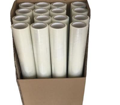 China Clear Self - Adhesive Carpet Protection Film Plasticover Strong And Tear-Resistant for sale