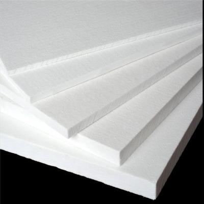 China 1260 128kg/m3 Fireplace Proof Insulation Ceramic Fiber Wool Board with CrO Content for sale