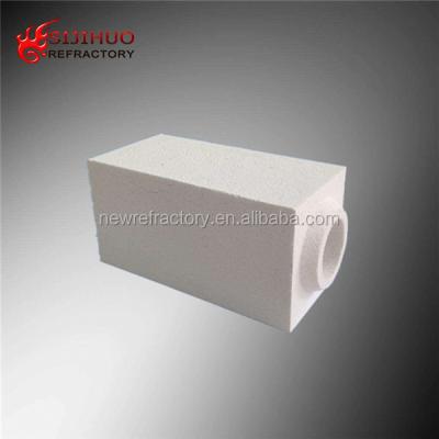 China Insulation Alumina Hollow Ball Refractory Brick with SiO2 Content % 0.3-15 for sale