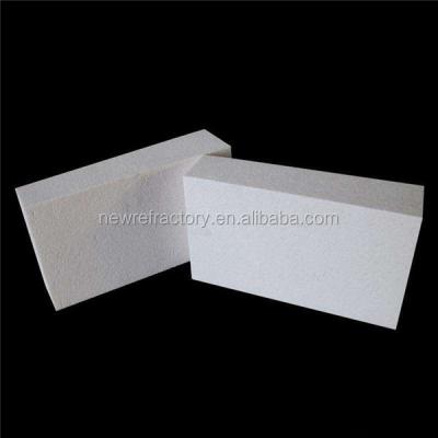 China 230x114x65mm Block Fire Pure White Mullite Thermal Insulating Brick Heat Preservation for sale