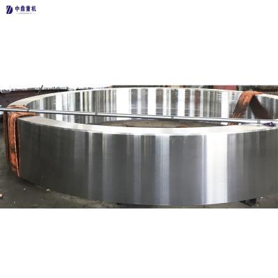 China Rotary Kiln And Cement Mill CNC Rotate Steel Casting Support Heavy Duty Machining Cement Rotary Kiln Big Tire Customized for sale