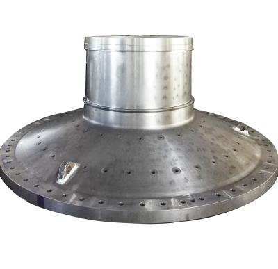 China Mining Industry And Mill Construction Customized End Cap / Large Mill End Housing Cover / Casting Steel Mill End Cap for sale