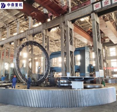 China Cement Casting Steel Tooth Perimeter Gear / Coal Mill Perimeter Gear / Rotary Kiln Ring Gear for sale