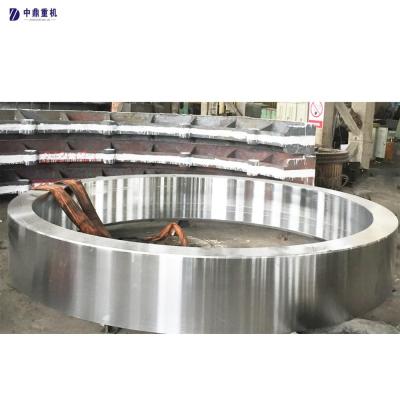 China Cement Industry Tire/Coal Mill Roller/Casting Shell Chemical Cement Plant Supporting Steel Casting Support Roller Rotary Dryer Tire for Kiln for sale