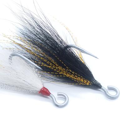 China Seasky 9171ps Bucktail Hook Hand Tied Deer Hair Saltwater Fishhooks VMC9171PS for sale