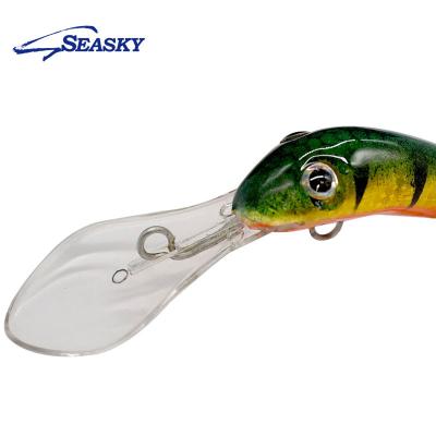 China OEM factory hotsale lure body 3g 40mm ABS hard minnow Seasky minnow bait durable fishing top water for sale