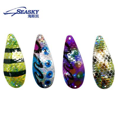 China Iron Seasky Bait Lure Hard Metal Bait Fishing 16g 67mm Ocean OEM Factory for sale