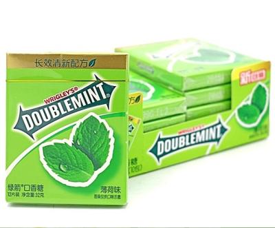 China Undamaged Original Soft Sugar Free WRIGLEY'S DOUBLEMINT Flavor Chewing Gum Chewing Gum 12 Sticks/Box for sale