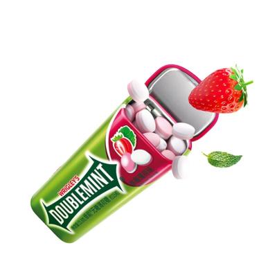 China Sugar Free Candy Wholesalers Strawberry Lemon Mint Doublemint Chewing Gum 23.8G Mints / Ice for sale